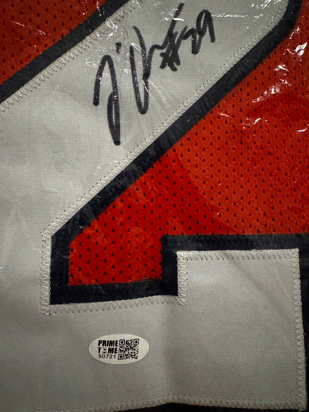 Ja'Quan McMillian Autographed XL Denver Player Jersey (Orange) For Framing – PrimeTime/W