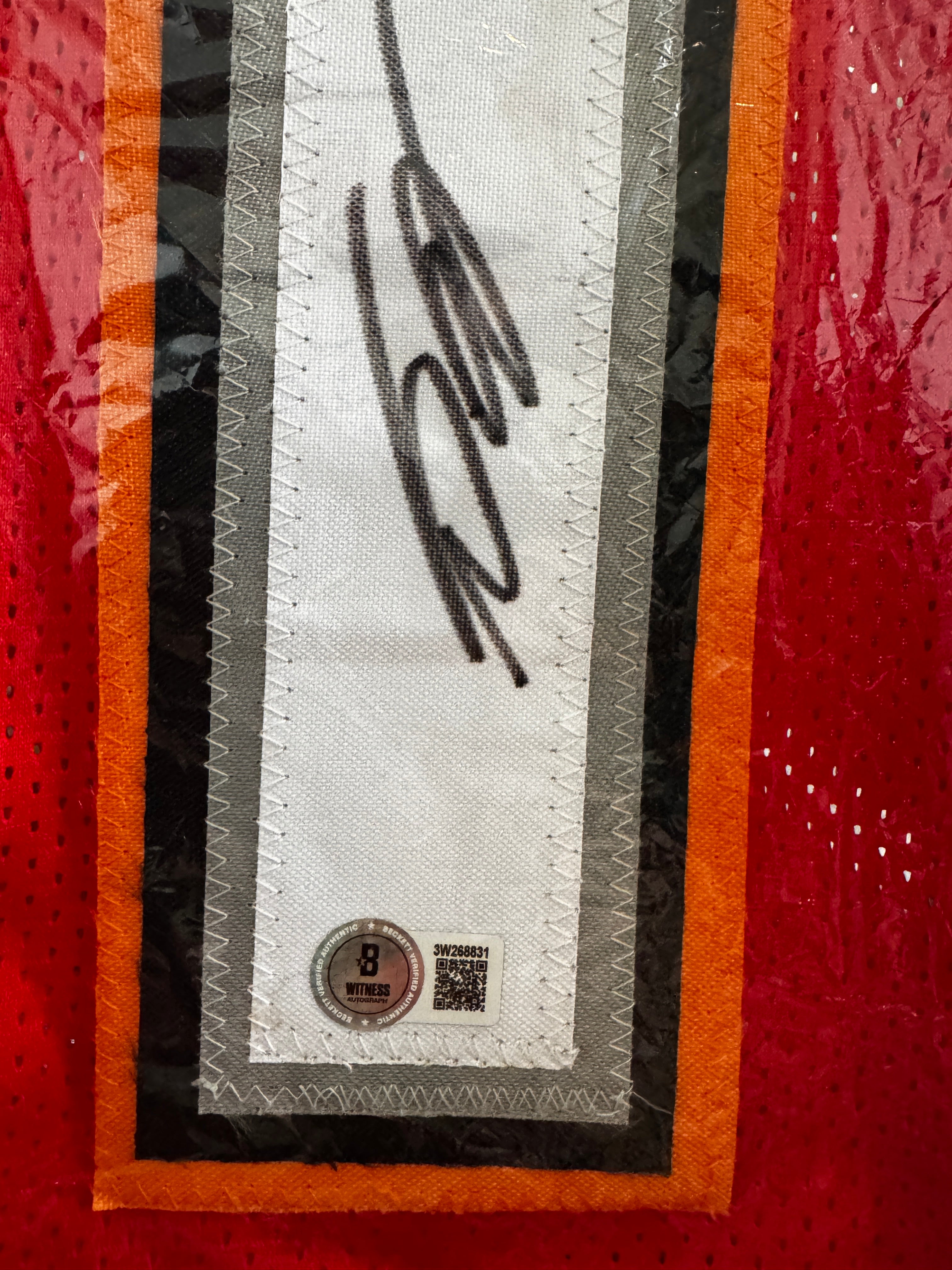DeSean Jackson Autographed XL Tampa Bay Player Jersey For Framing – Beckett/W