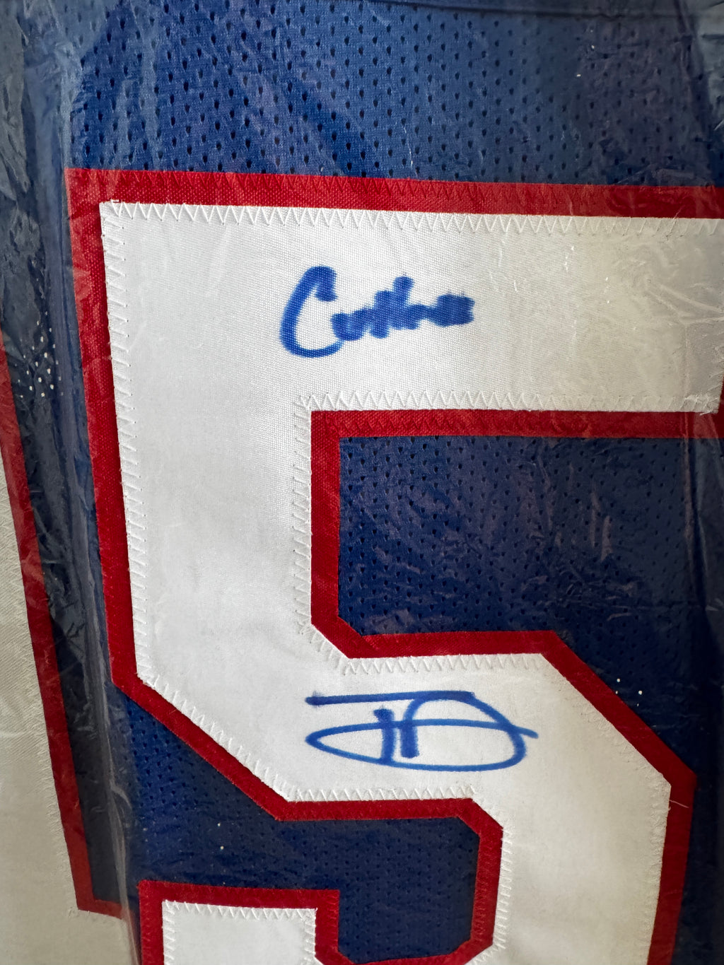 Tommy DeVito Autographed & Inscribed "Cutlets" XL New York Player Jersey For Framing – Beckett/W