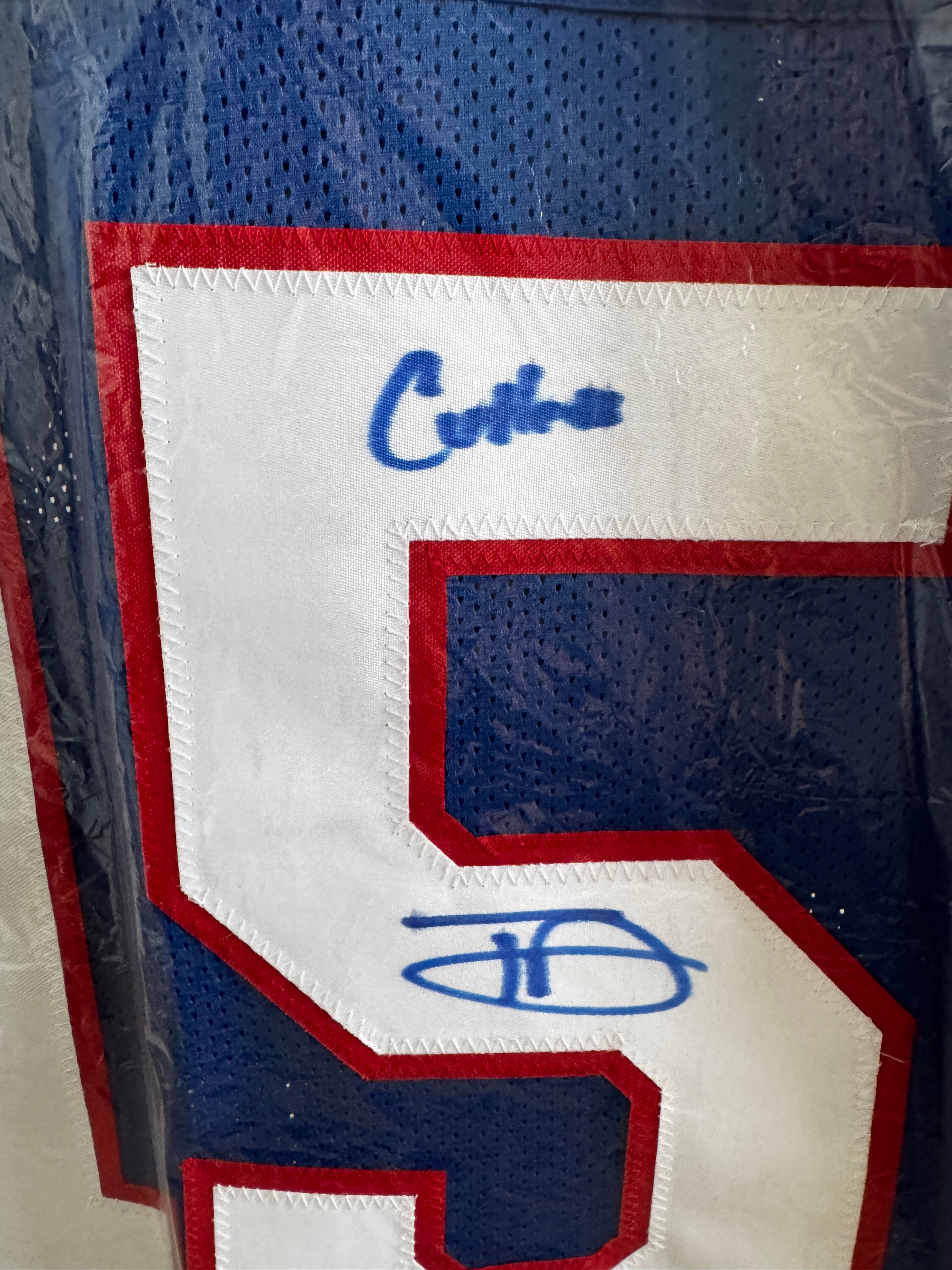 Tommy DeVito Autographed & Inscribed "Cutlets" XL New York Player Jersey For Framing – Beckett/W