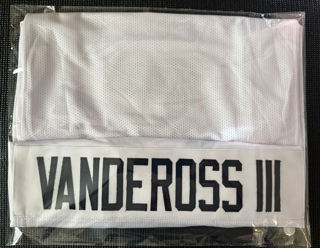 Junior Vandross III Autographed XL Toledo Player Jersey For Framing – Beckett/W