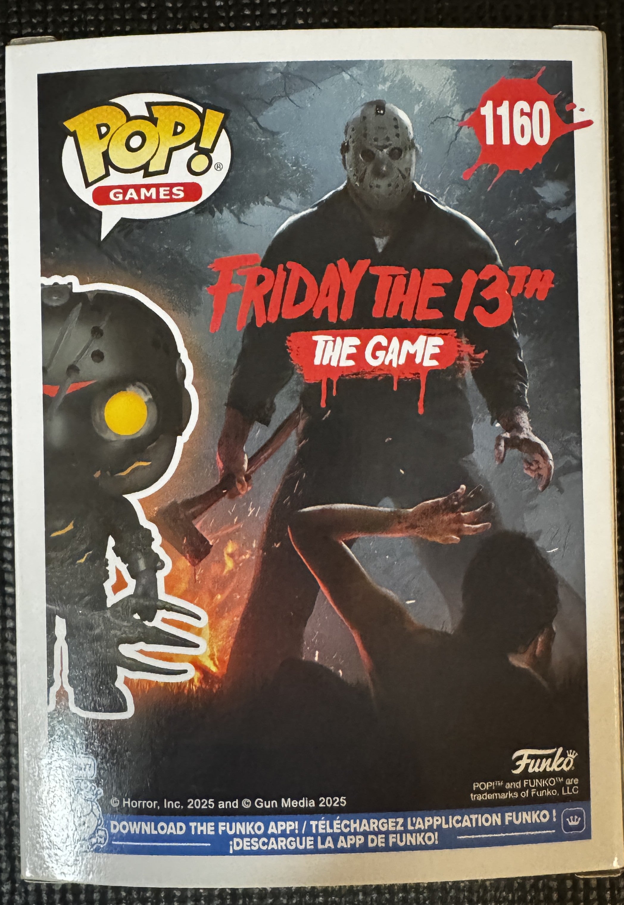 Jason Voorhees Savini Funko Pop Signed Ari Lehman w/  "Mamas Boy" - Beckett Witnessed
