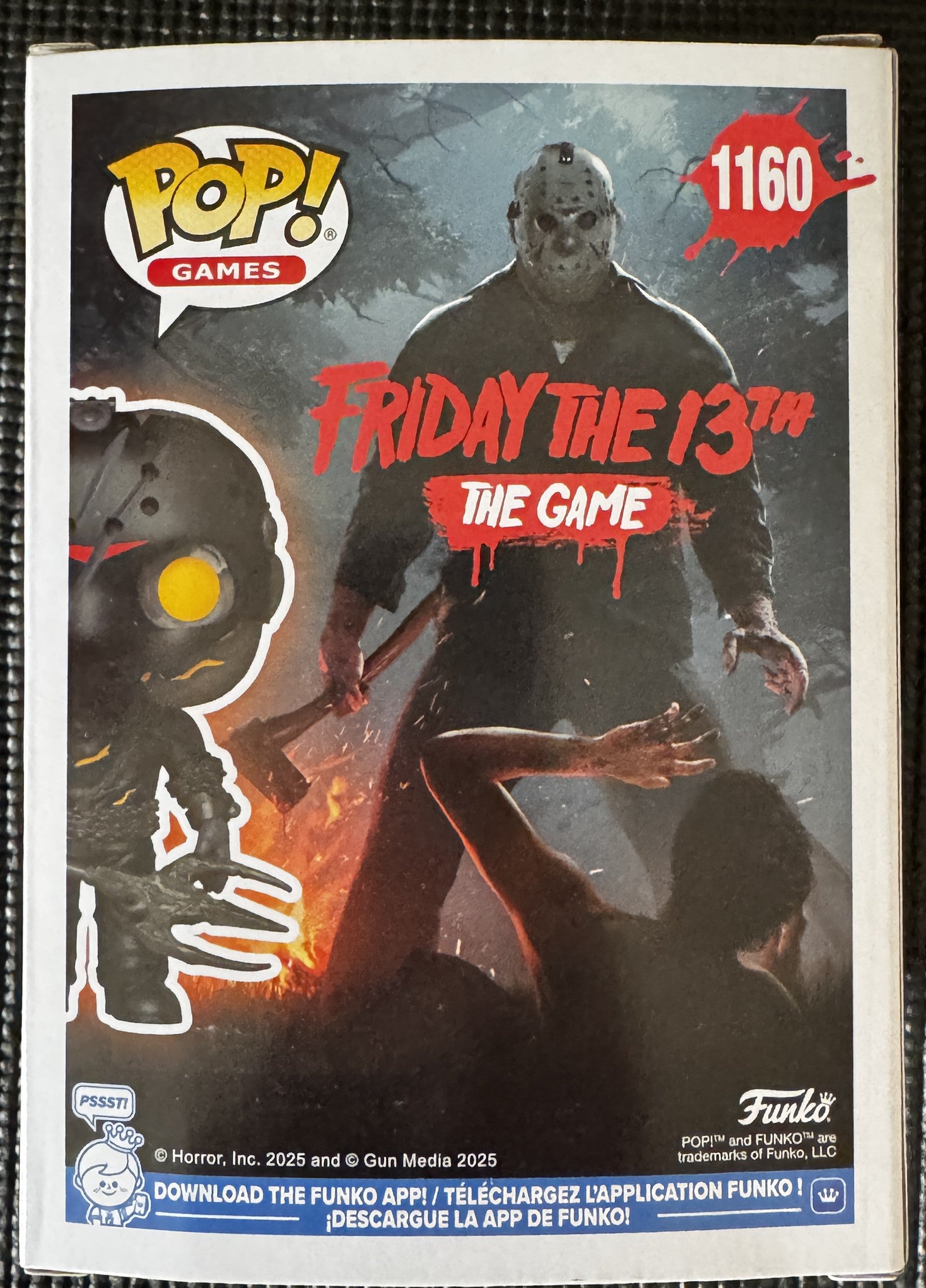 Jason Voorhees Savini Funko Pop Signed Ari Lehman w/  "OG Jason" - Beckett Witnessed