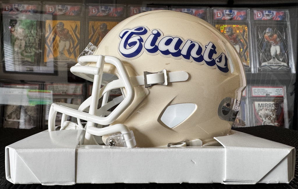 Lawrence Taylor Signed Autographed Giants Retro Mini Helmet SWAU COA