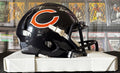 Kyle Monangai & D’Andre Swift Dual Signed CHICAGO BEARS Mini Helmet JSA COA