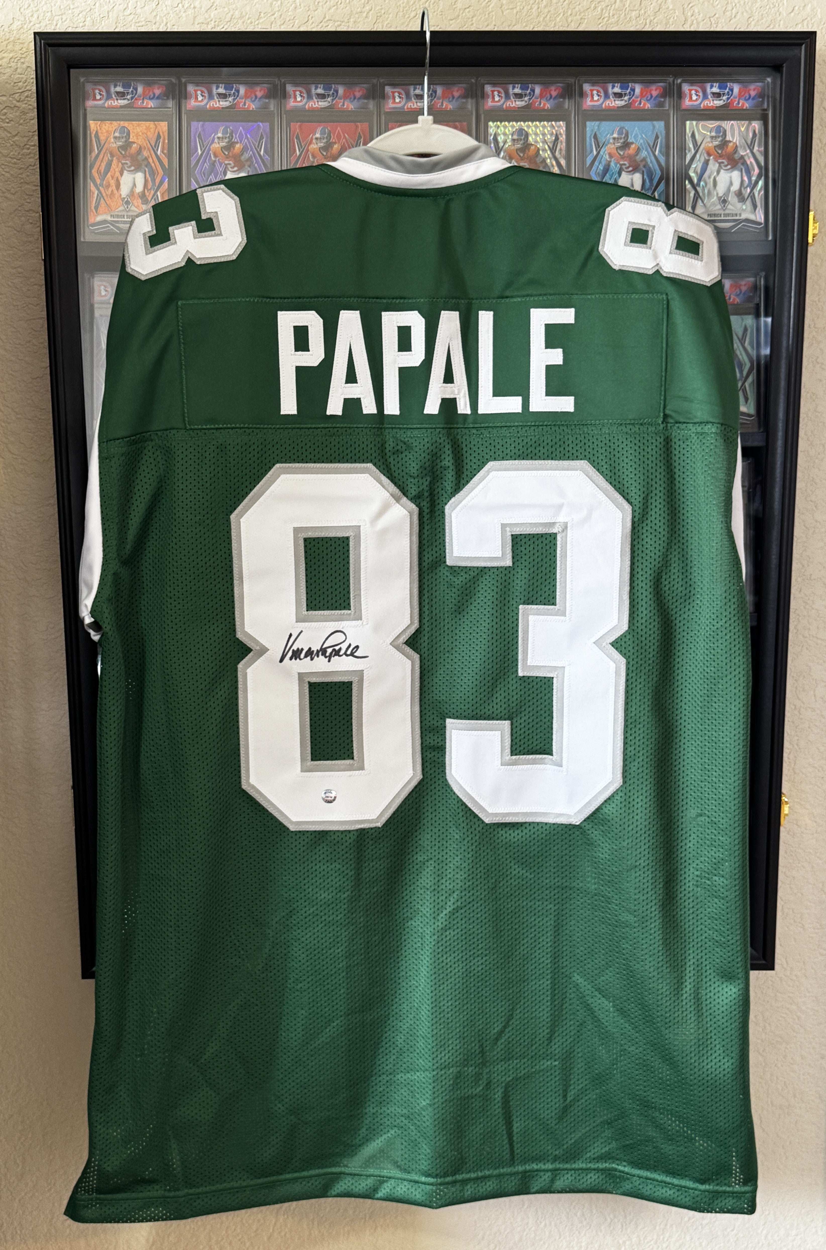 Vince Papale Autographed XL Philadelphia Player Jersey For Framing – Wilder Sports/W