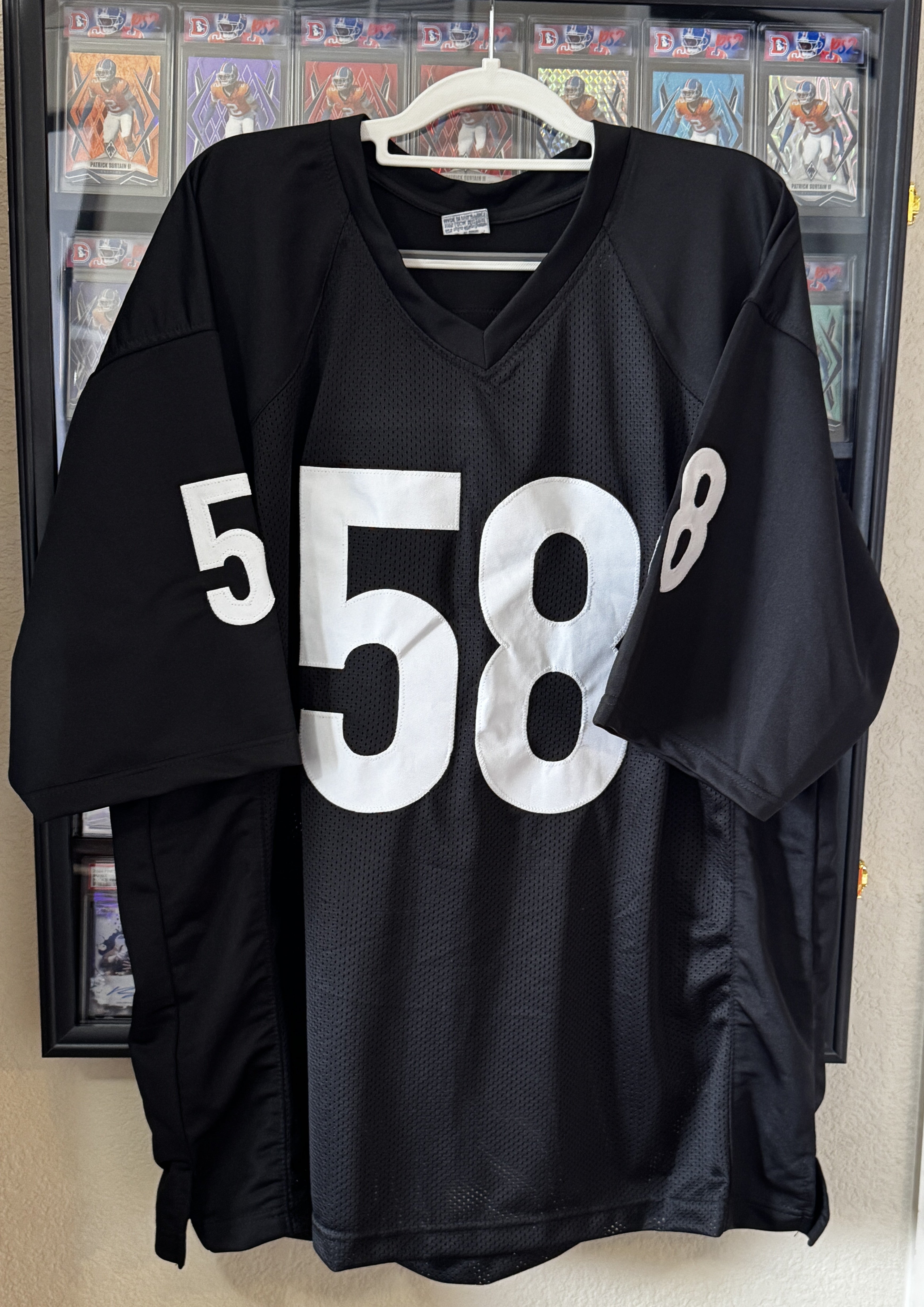 Lawrence Taylor Autographed XL Miami Sharks Player Jersey For Framing – PrimeTime/W
