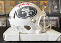 Frank Gore Autographed San Francisco 49ers White STS Mini Helmet Beckett Witnessed