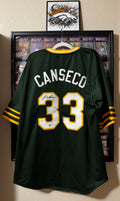 Jose Canseco Autographed XL Oakland Player Jersey #33 For Framing – JSA/W