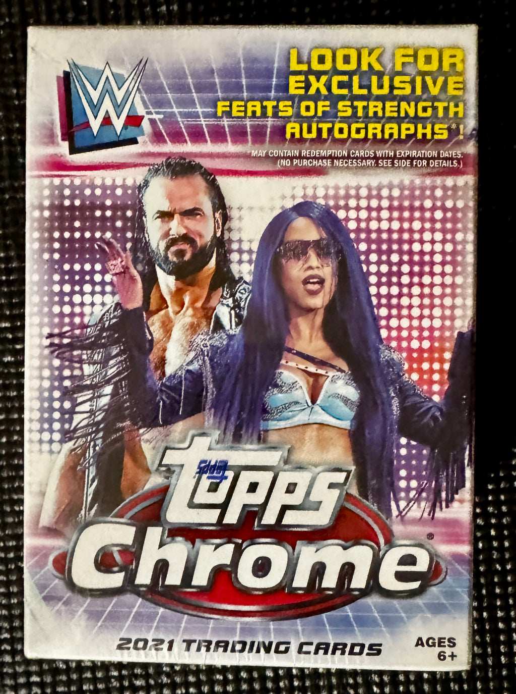 2021 Topps Chrome WWE Blaster Box