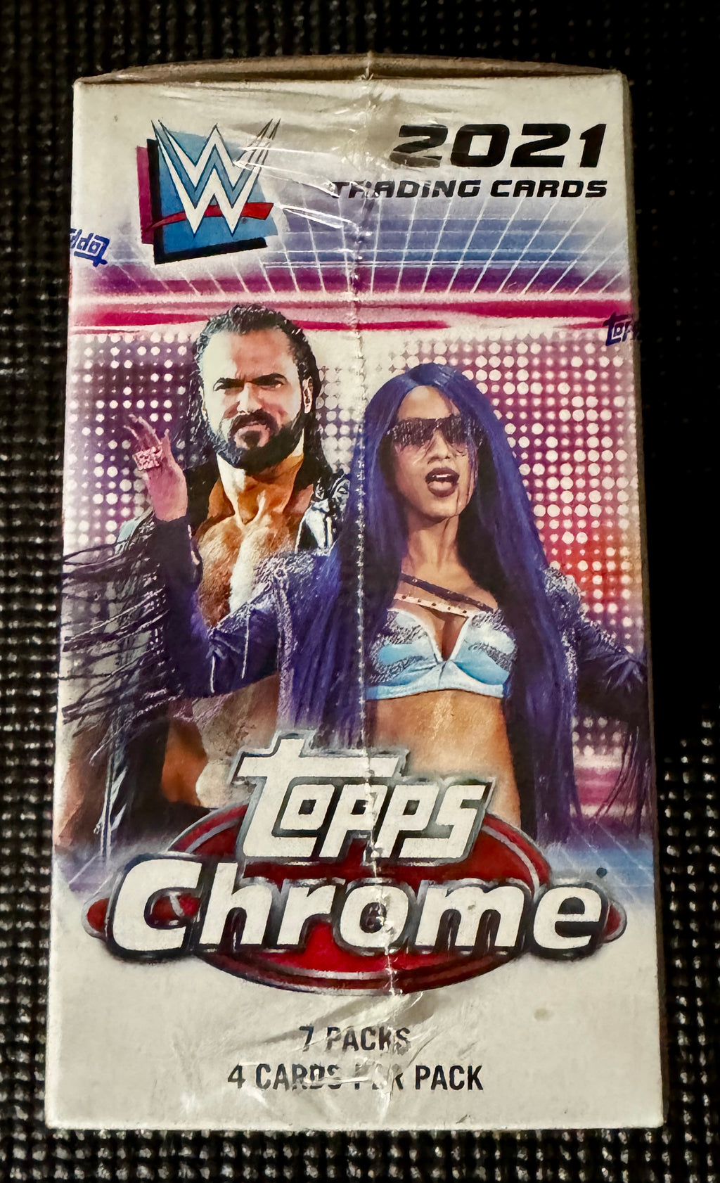 2021 Topps Chrome WWE Blaster Box