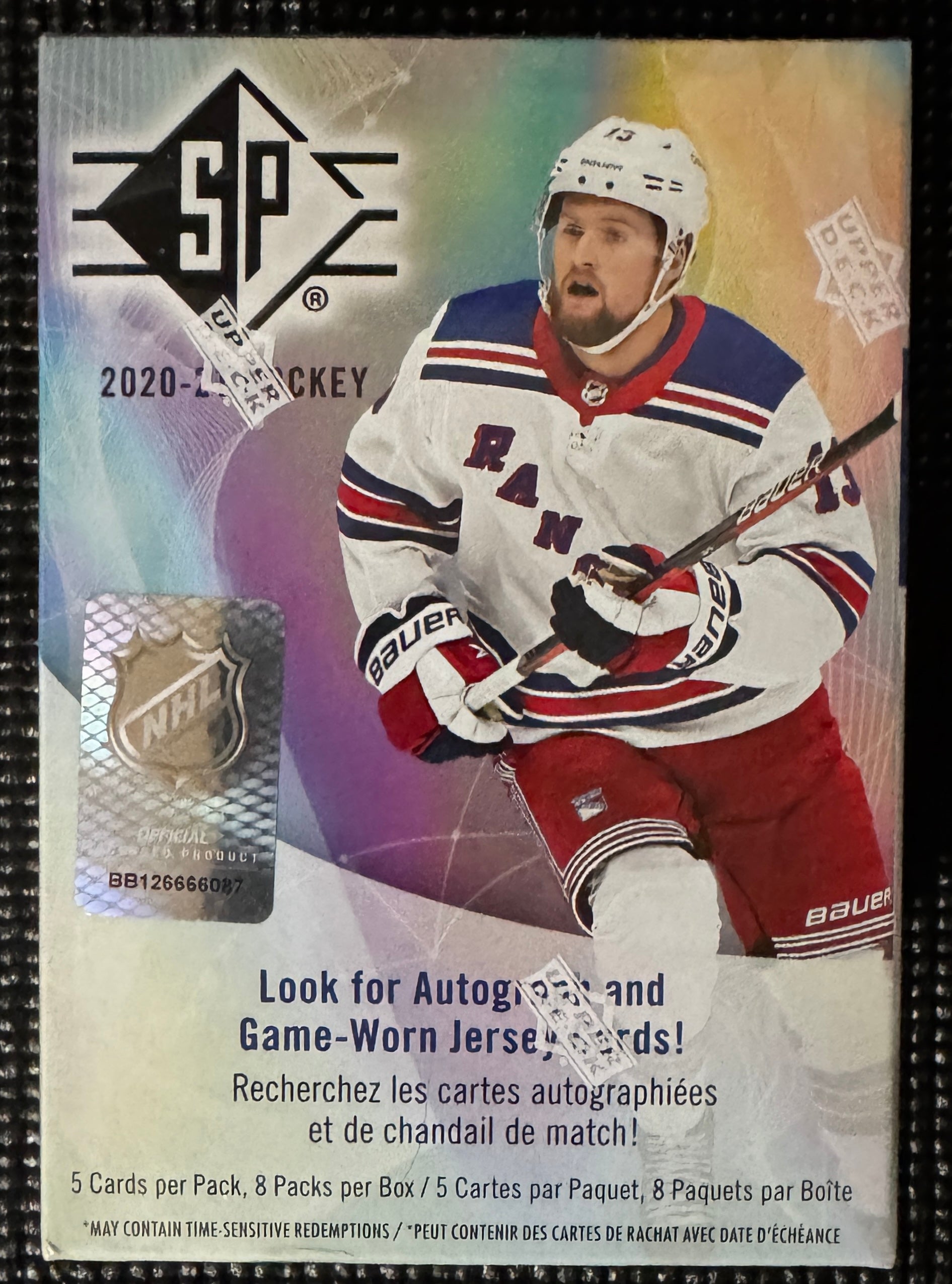 2020-2021 Upper Deck SP Hockey
