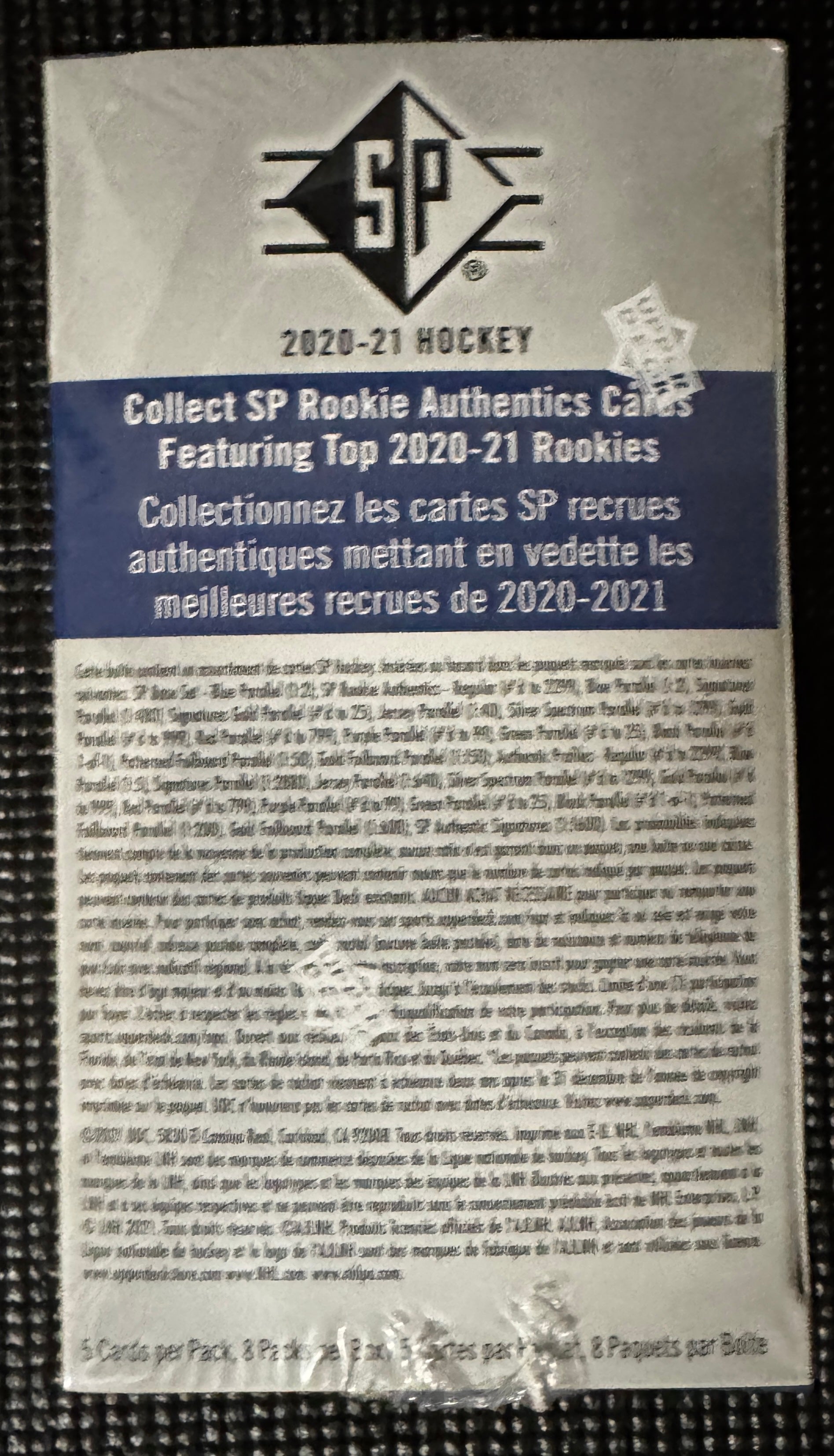 2020-2021 Upper Deck SP Hockey