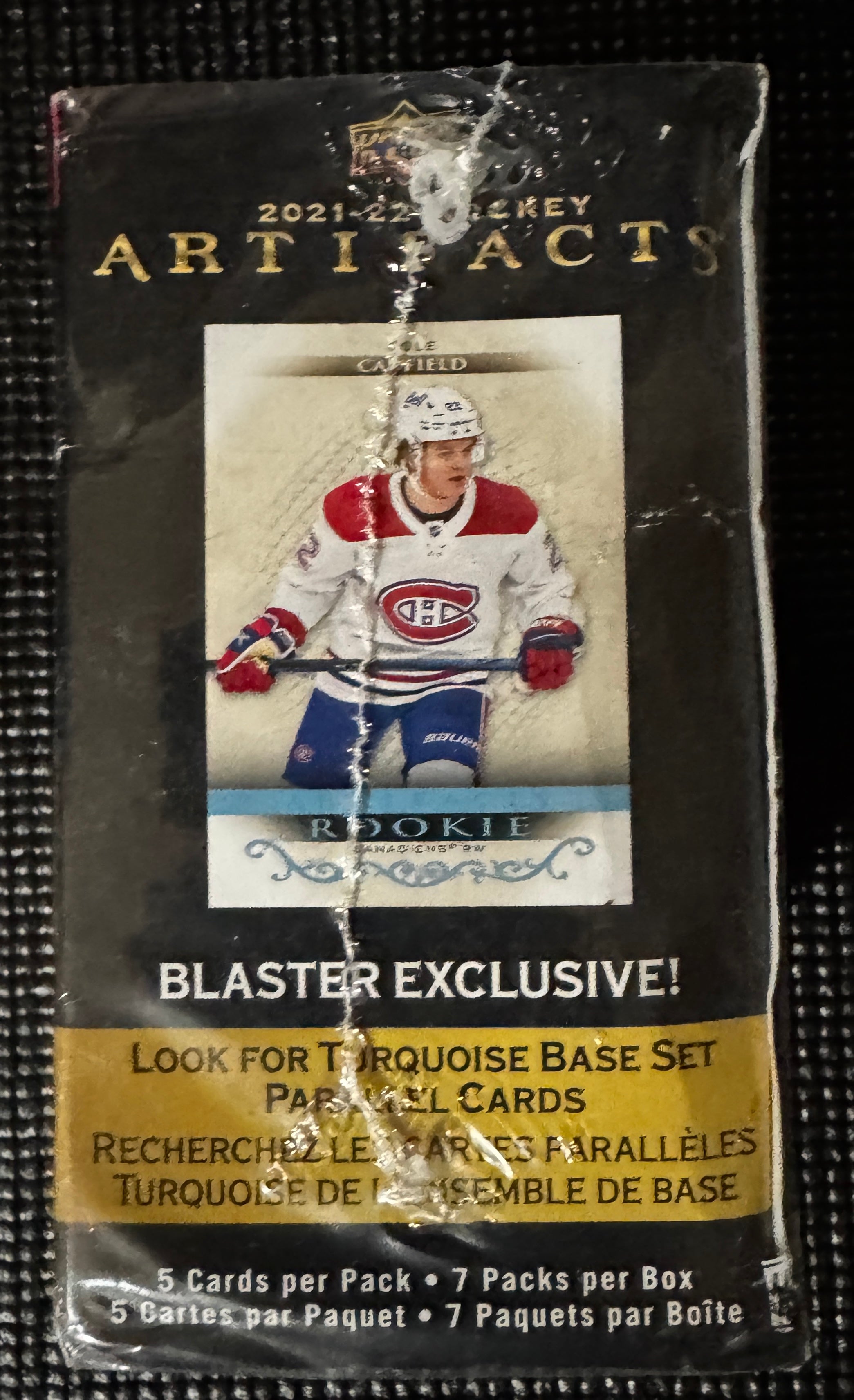 2021-22 Upper Deck Artifacts Hockey Blaster Box