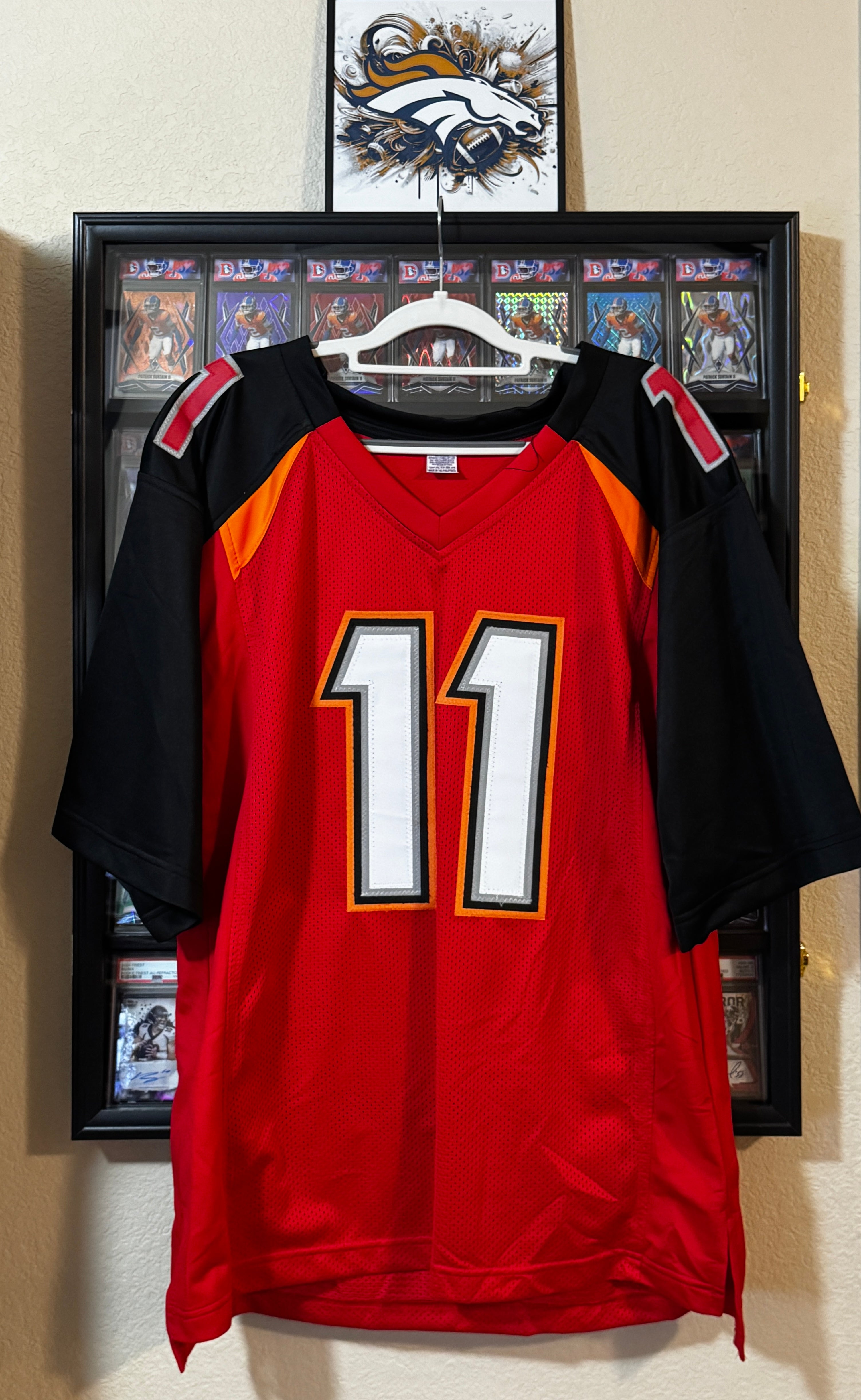 DeSean Jackson Autographed XL Tampa Bay Player Jersey For Framing – Beckett/W