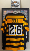 Le'Veon Bell Autographed XL Pittsburgh Player "Bumble Bee" Jersey For Framing – Beckett/W