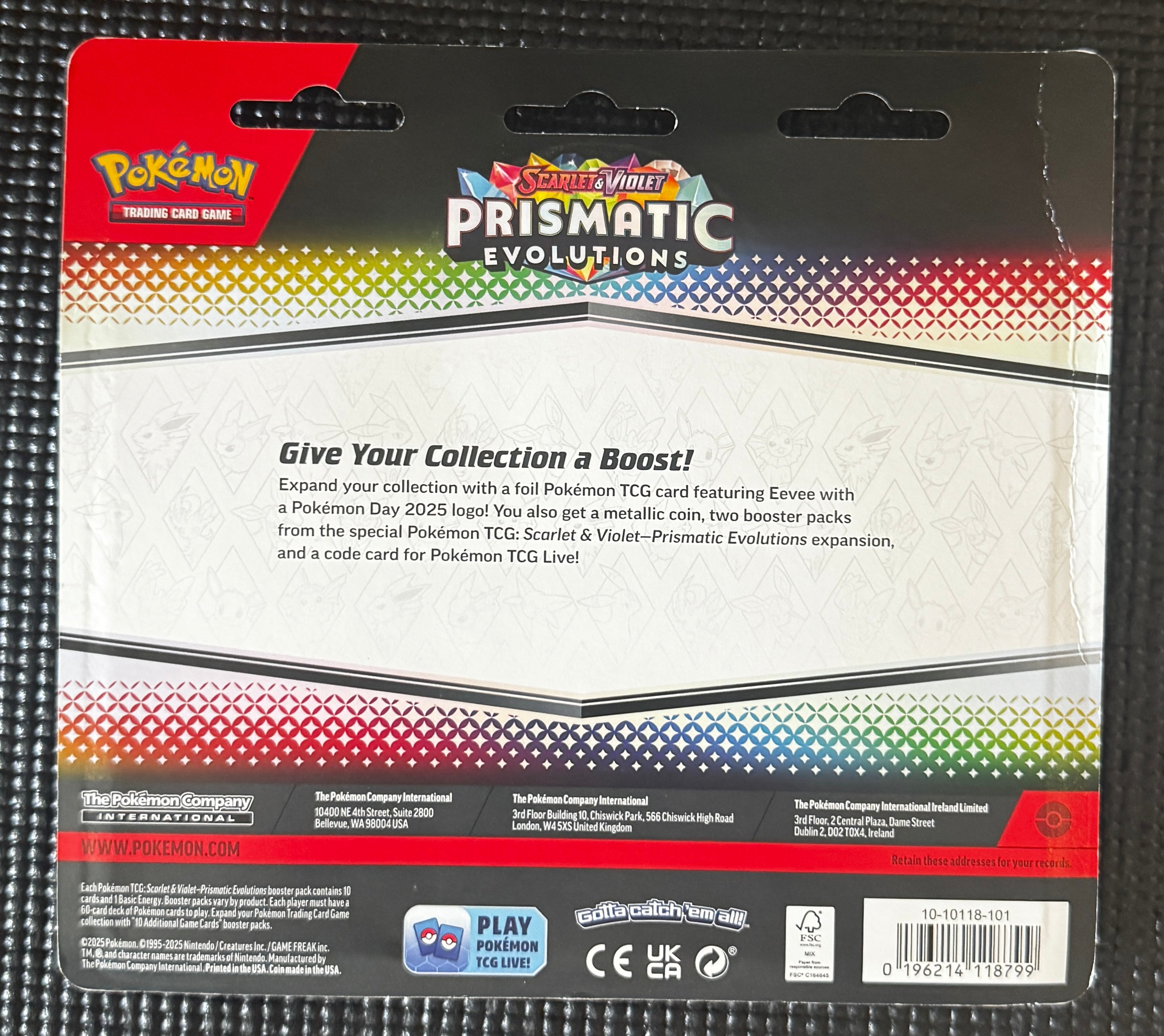 Pokémon TCG: Prismatic Evolutions 2-Pack Blister Pack (Eevee)