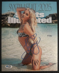 Livvy Dunne Autographed SI Swimsuit Cover 8x10 - 5 Star Witnessed