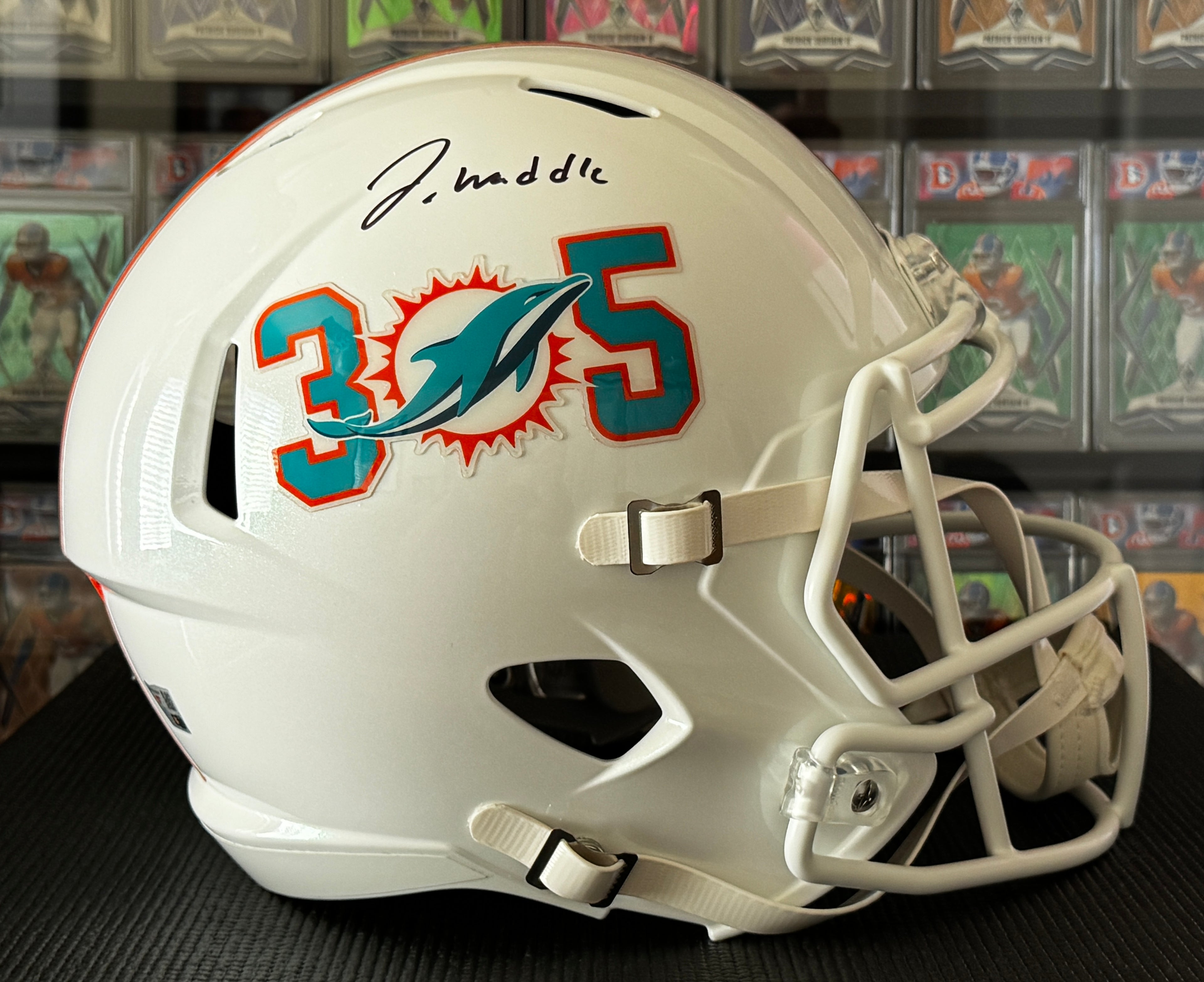 Jaylen Waddle Autographed Licensed Miami Dolphins "305" Full-Size Helmet – Fanatics/W