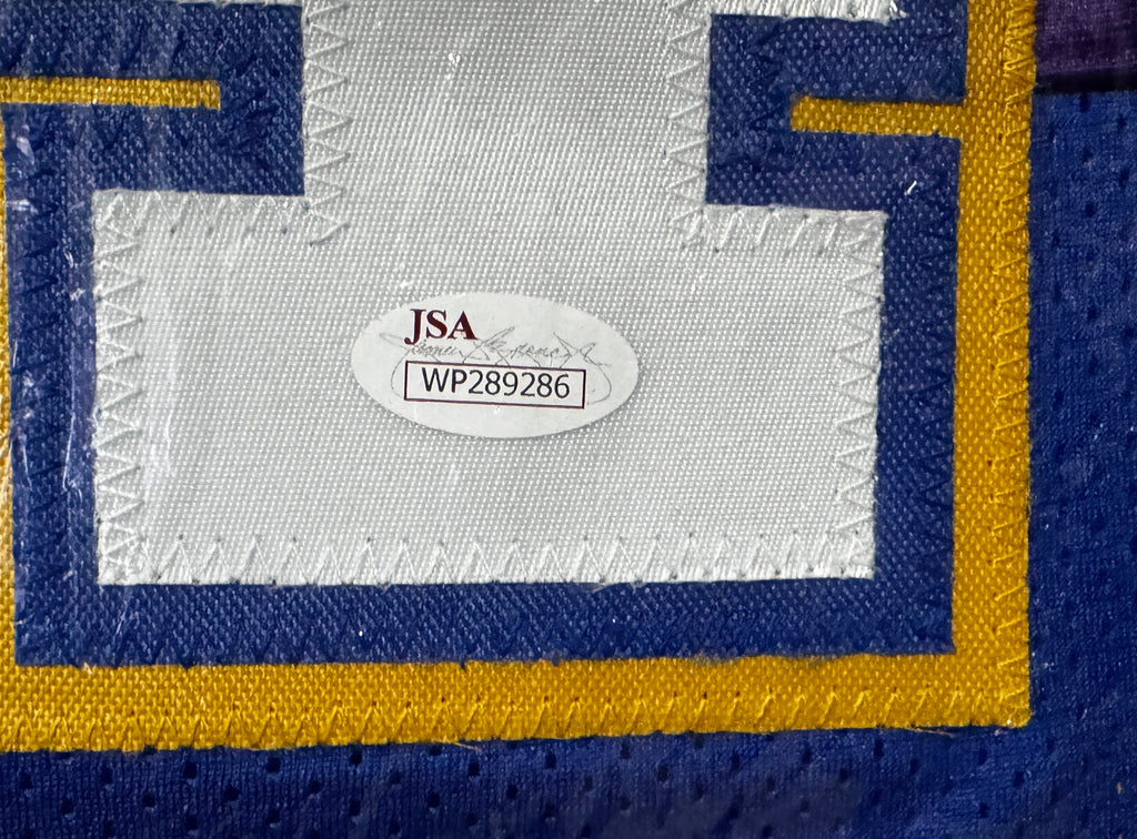 Dan Issel Autographed XL Denver Player Jersey #44 Blue Rainbow For Framing – JSA/W