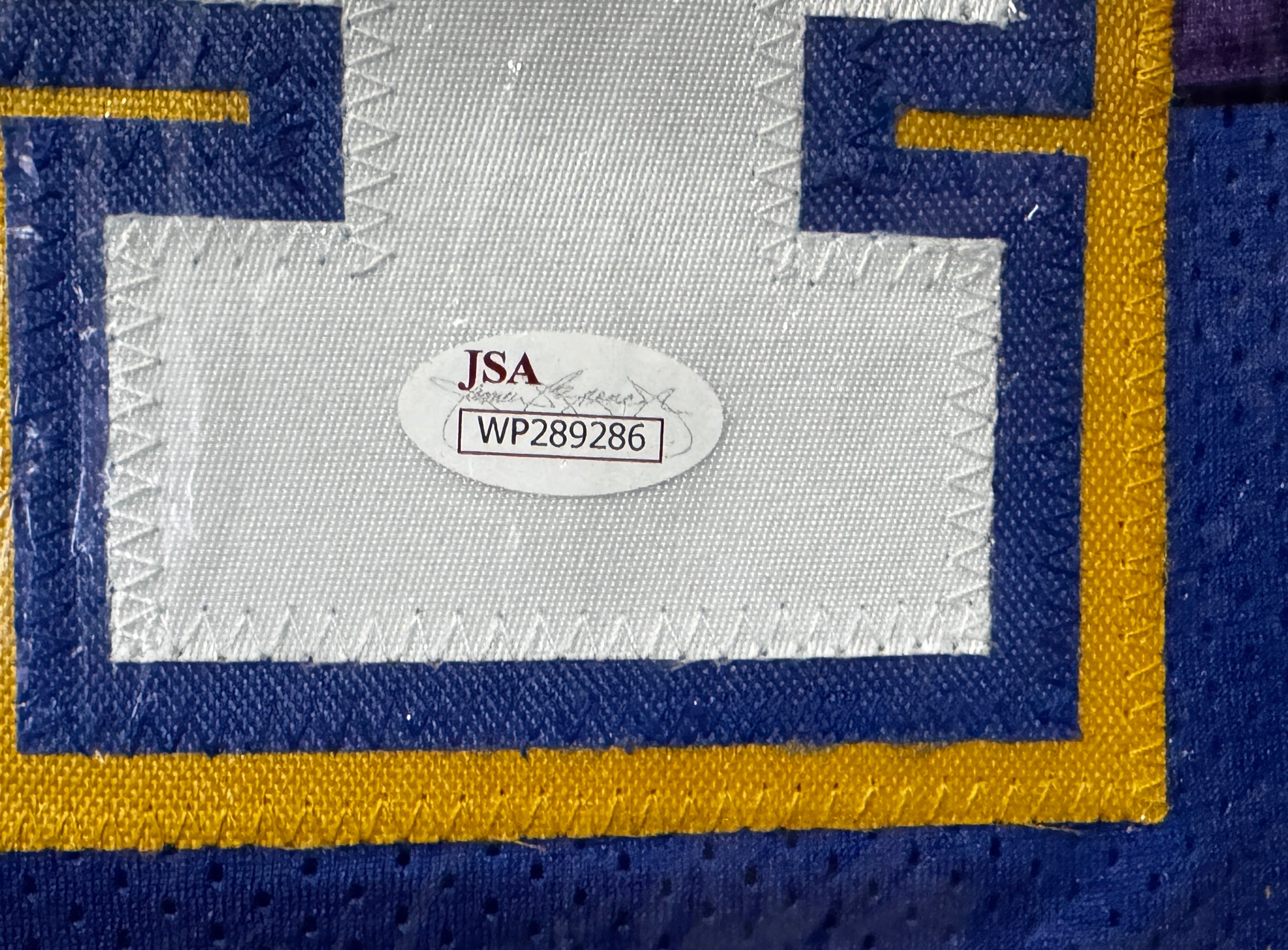 Dan Issel Autographed XL Denver Player Jersey #44 Blue Rainbow For Framing – JSA/W