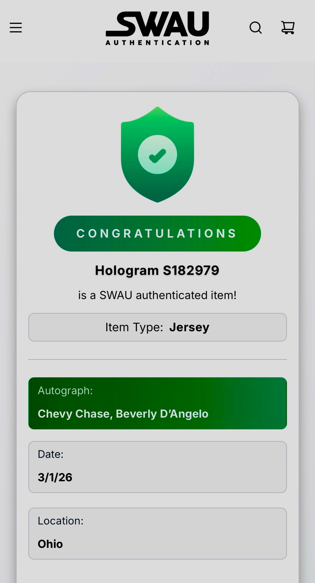Chevy Chase & Beverly D'Angelo Dual Autographed *Custom* Griswold Blackhawks-Style #00 Jersey – COA