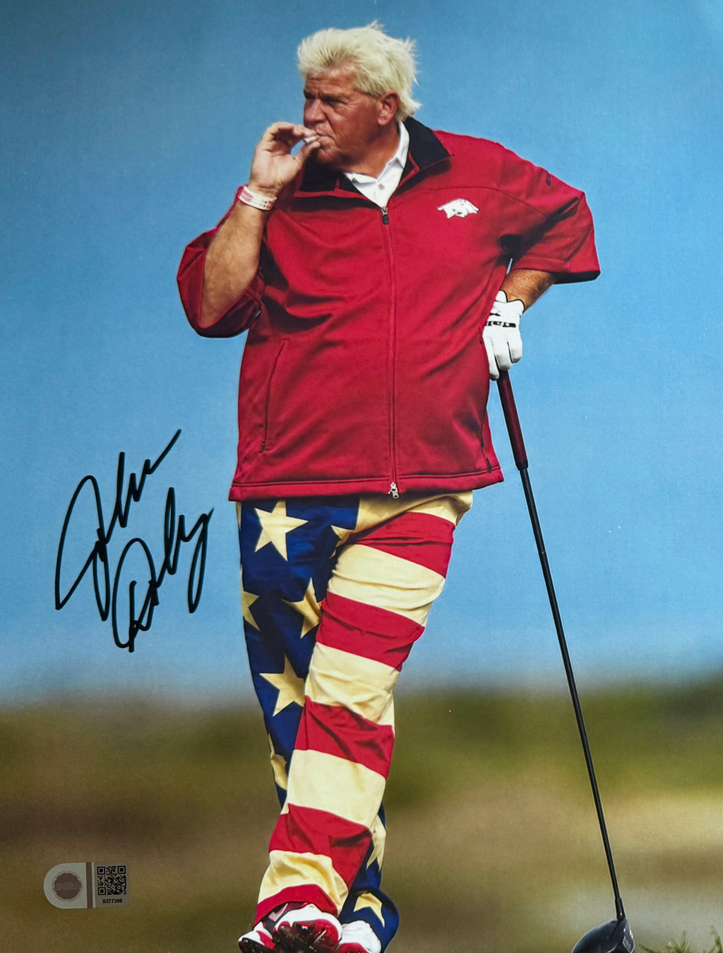 John Daily Autographed 11 x 14 Photo, SWAU SOA