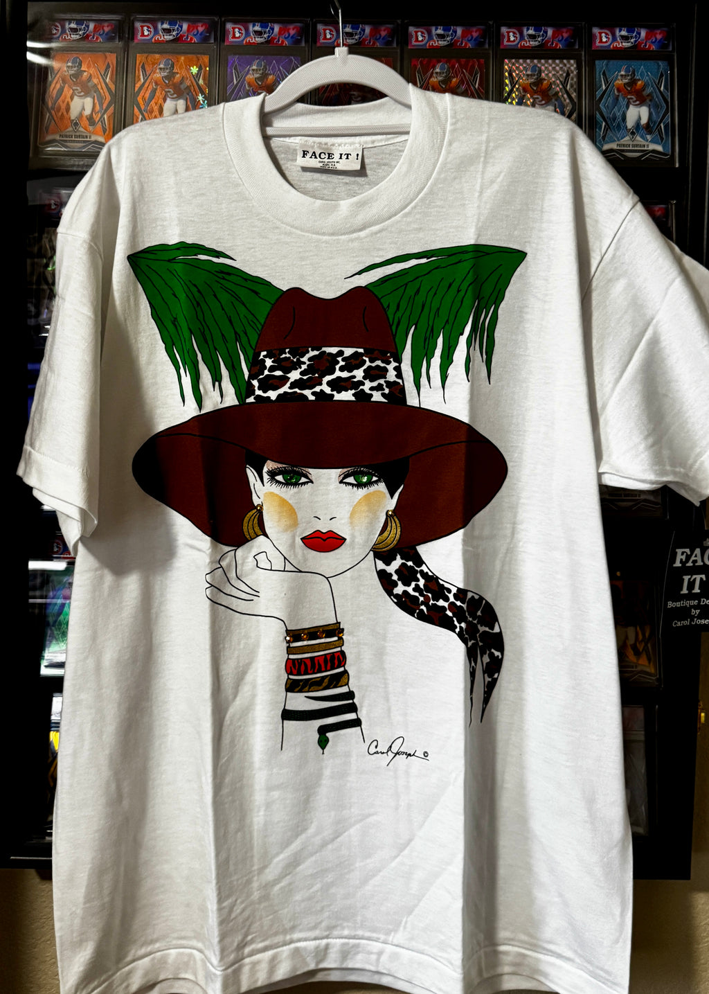 1989 Single Stich Carol Joseph Shirt Safari (New) (NOS) Vintage