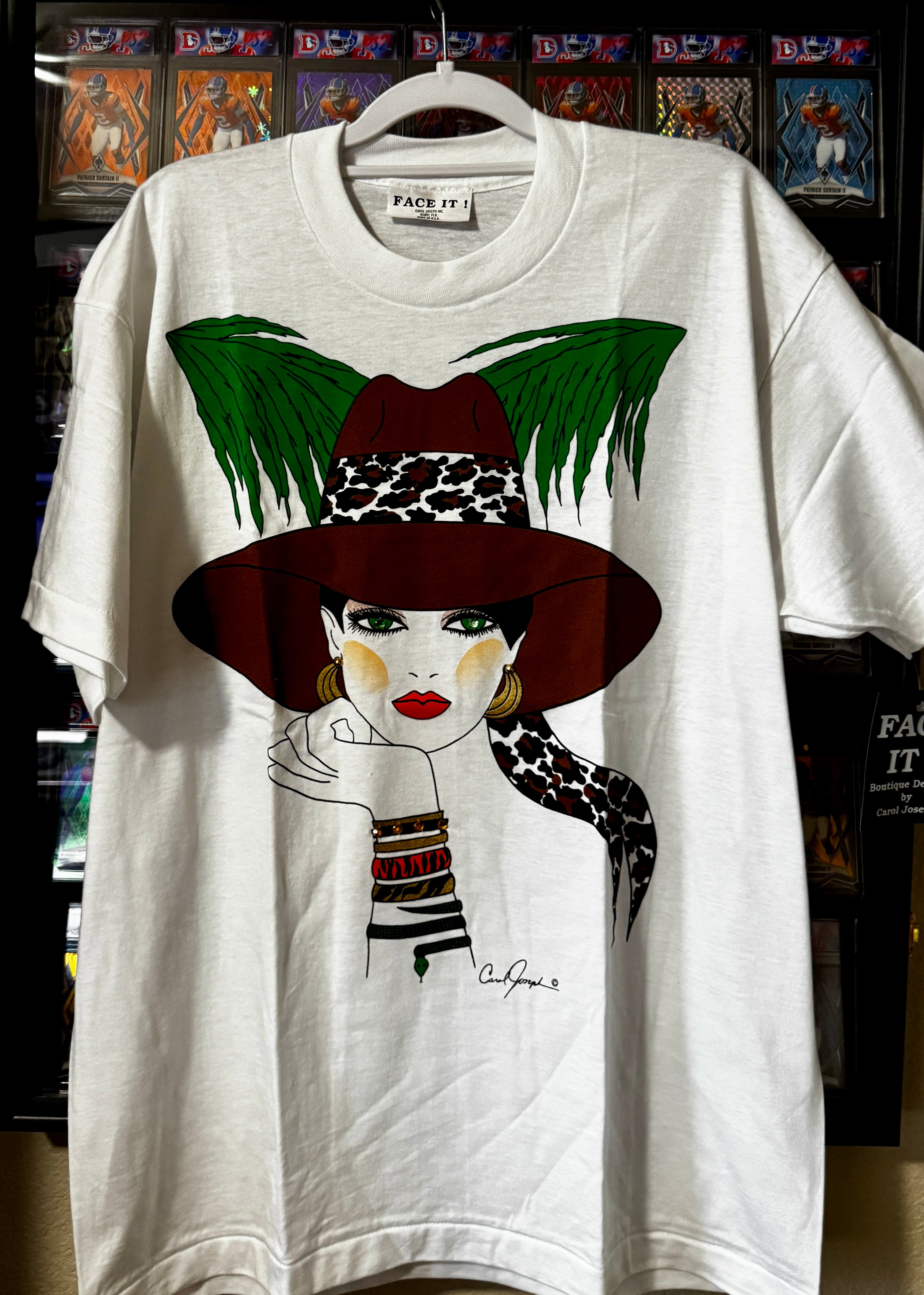 1989 Single Stich Carol Joseph Shirt Safari (New) (NOS) Vintage