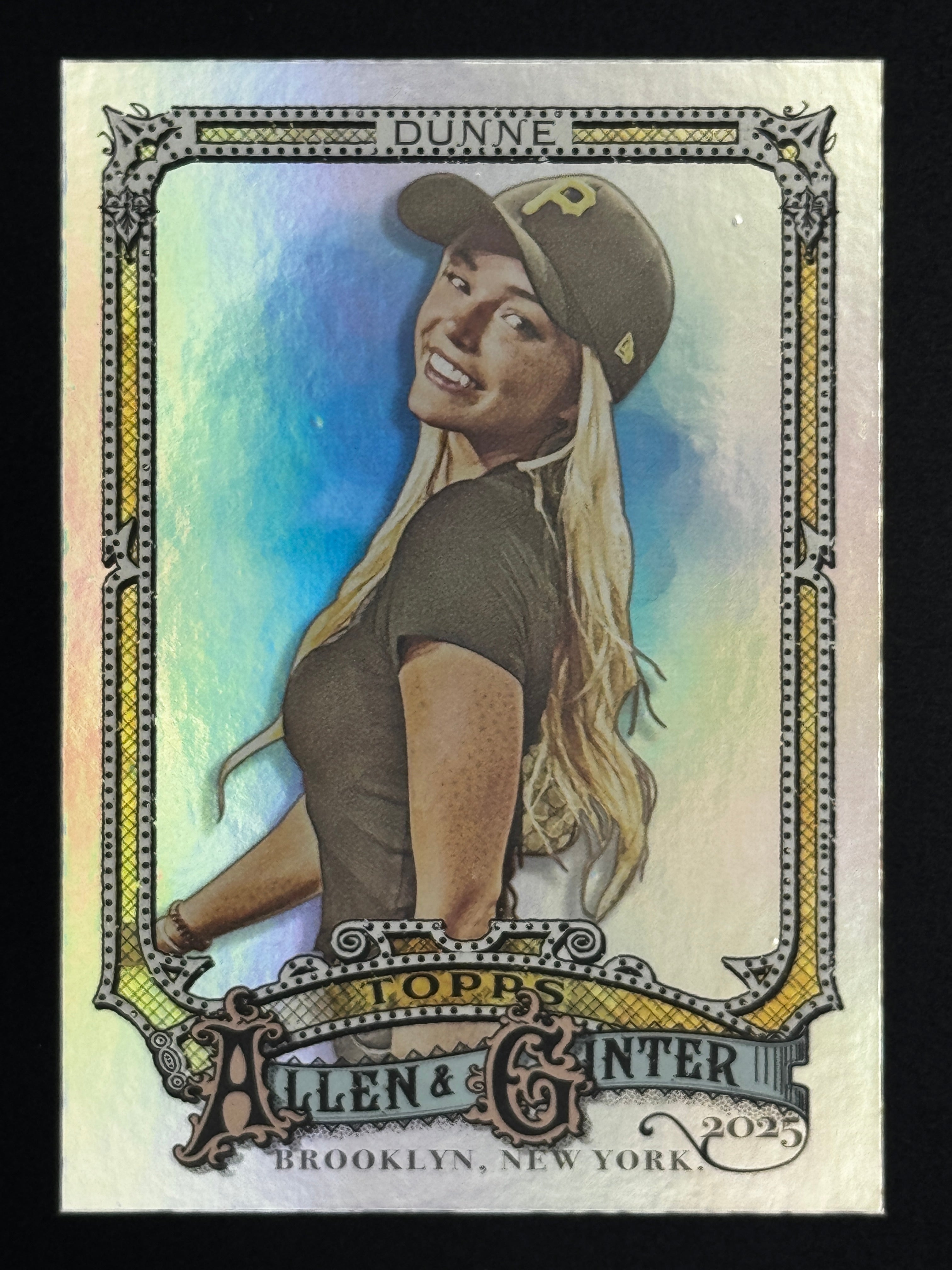 2025 Topps Allen & Ginter - Livvy Dunne #225 Rainbow Foil Refractor