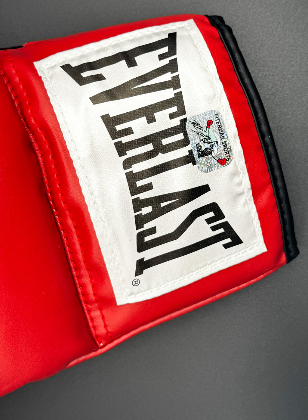 Mike Tyson Autographed Left Handed Glove with Fetterman Sports Authentication