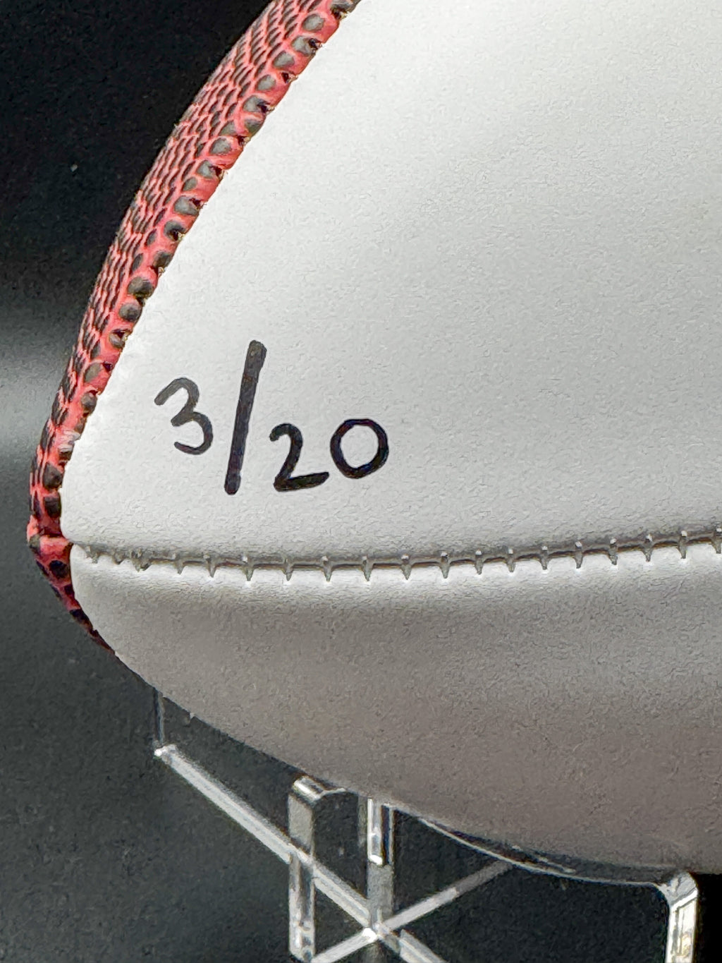 Malik Willis Autographed Ball with JSA Certification and Case