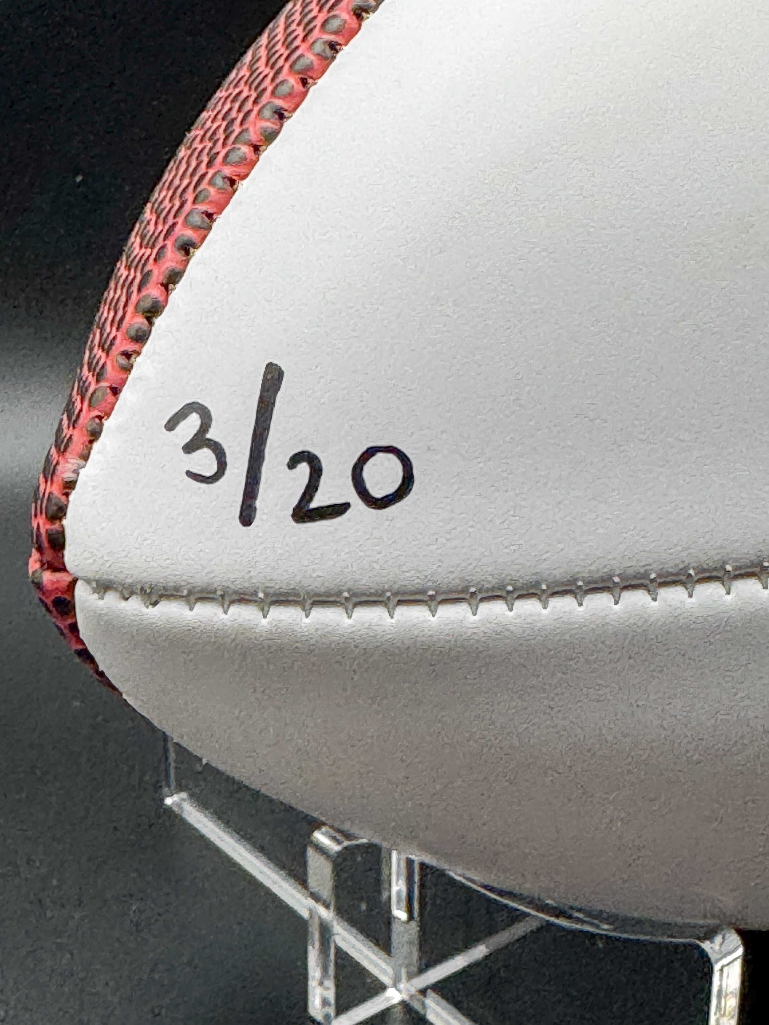 Malik Willis Autographed Ball with JSA Certification and Case