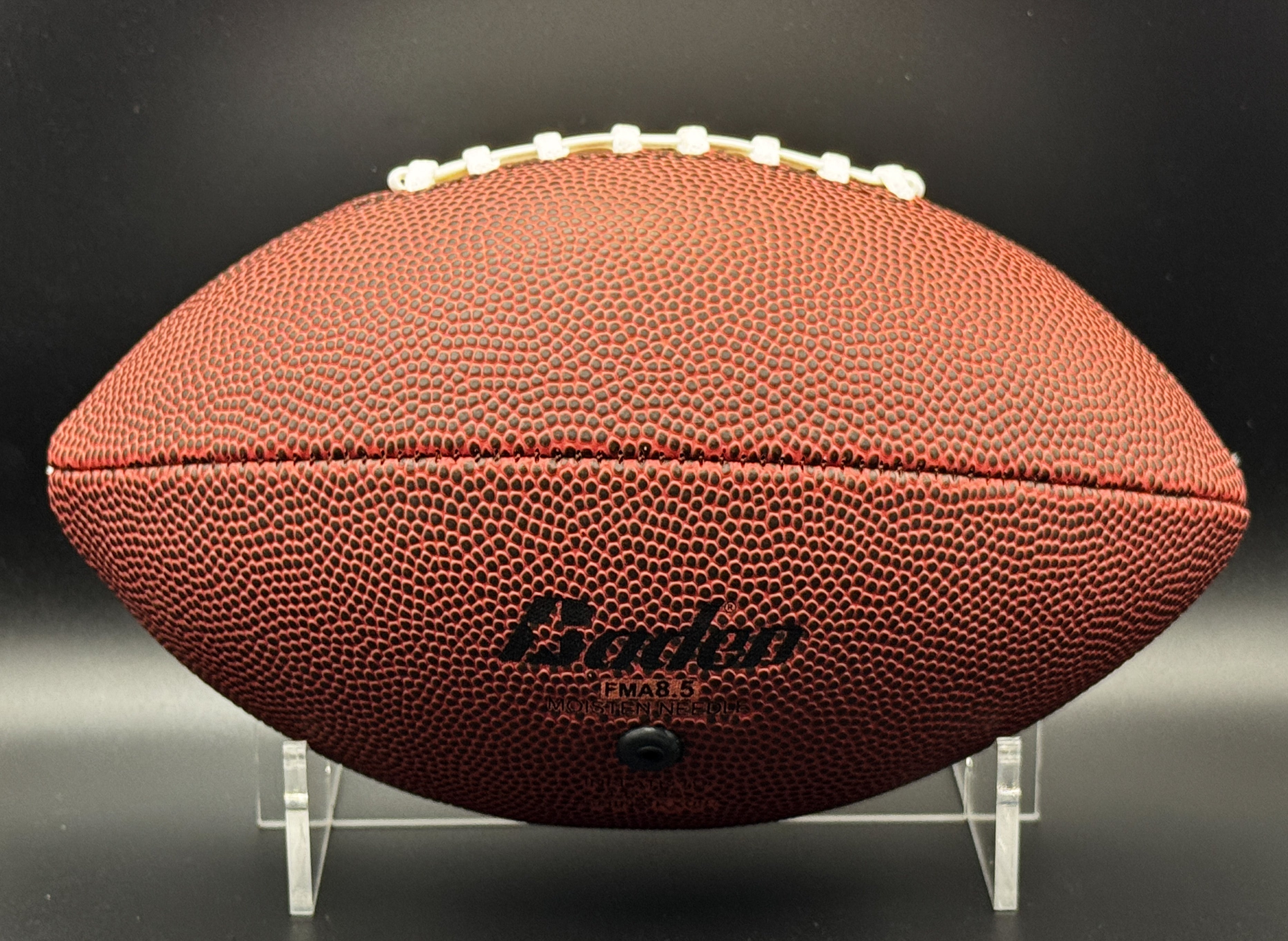 Malik Willis Autographed Ball with JSA Certification and Case
