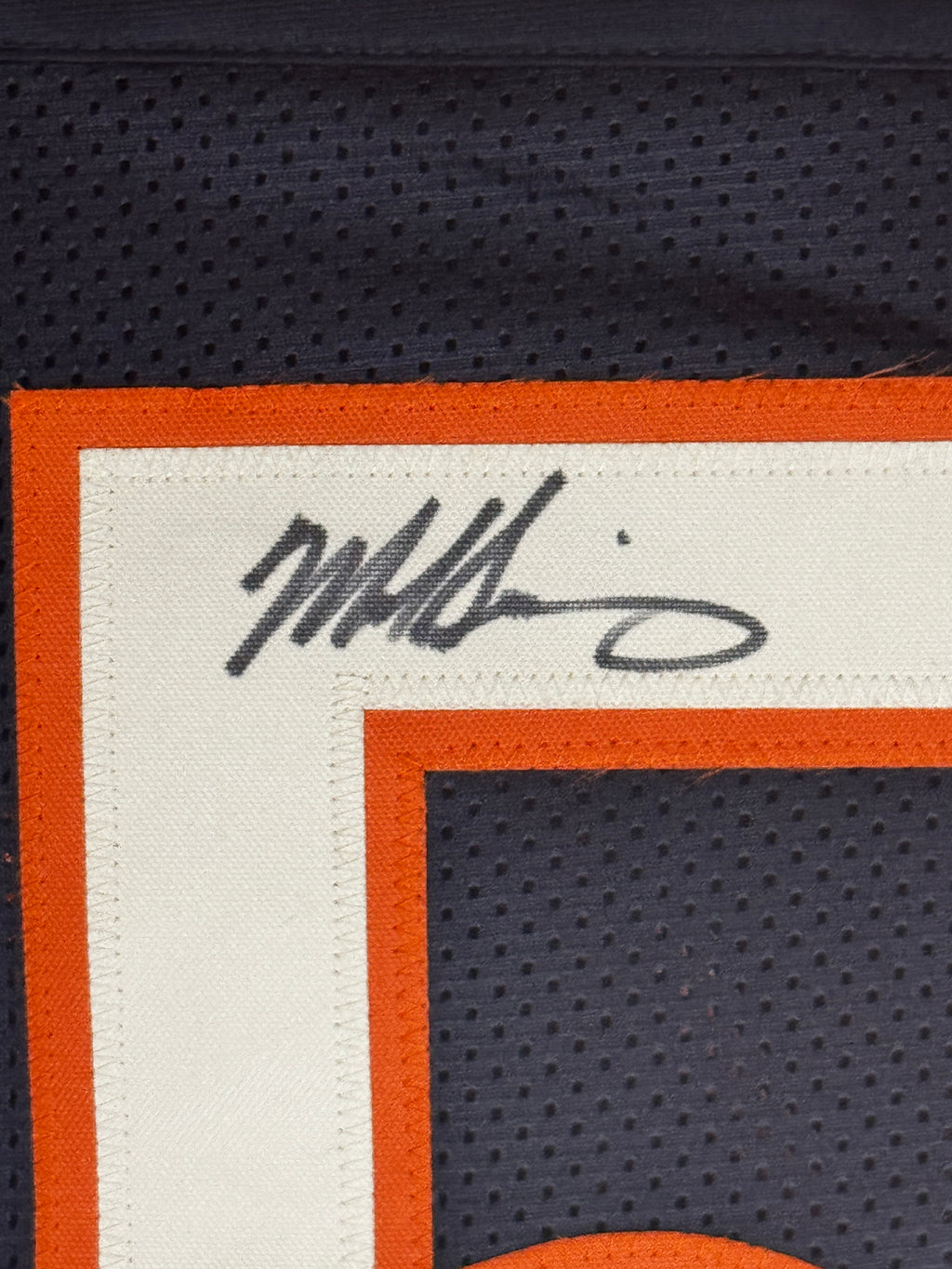 Mike Singletary Autographed XL Chicago Player Jersey For Framing – Beckett/W