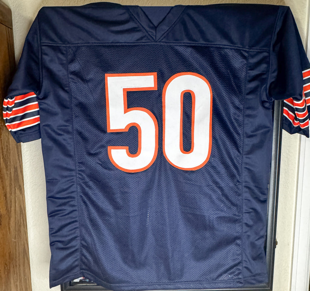 Mike Singletary Autographed XL Chicago Player Jersey For Framing – Beckett/W