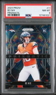 2024 PANINI PRIZM PRIZMATIC #11 BO NIX PSA 8