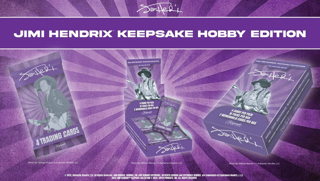 2025 Jimi Hendrix Keepsake Premiere Edition Hobby Box