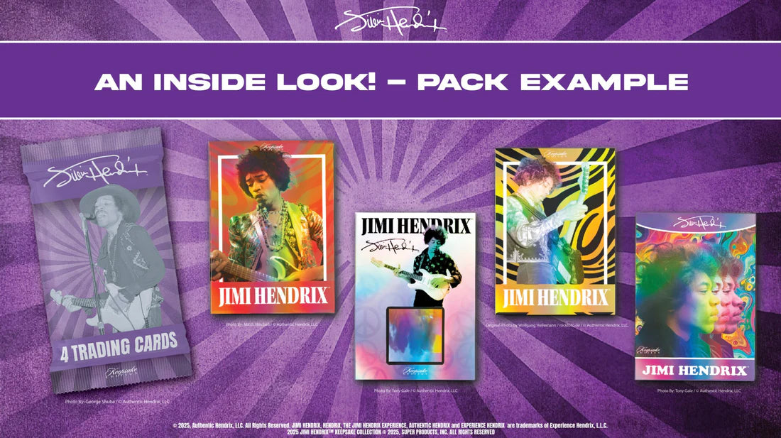 2025 Jimi Hendrix Keepsake Premiere Edition Hobby Box