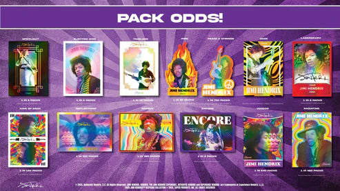 2025 Jimi Hendrix Keepsake Premiere Edition Hobby Box