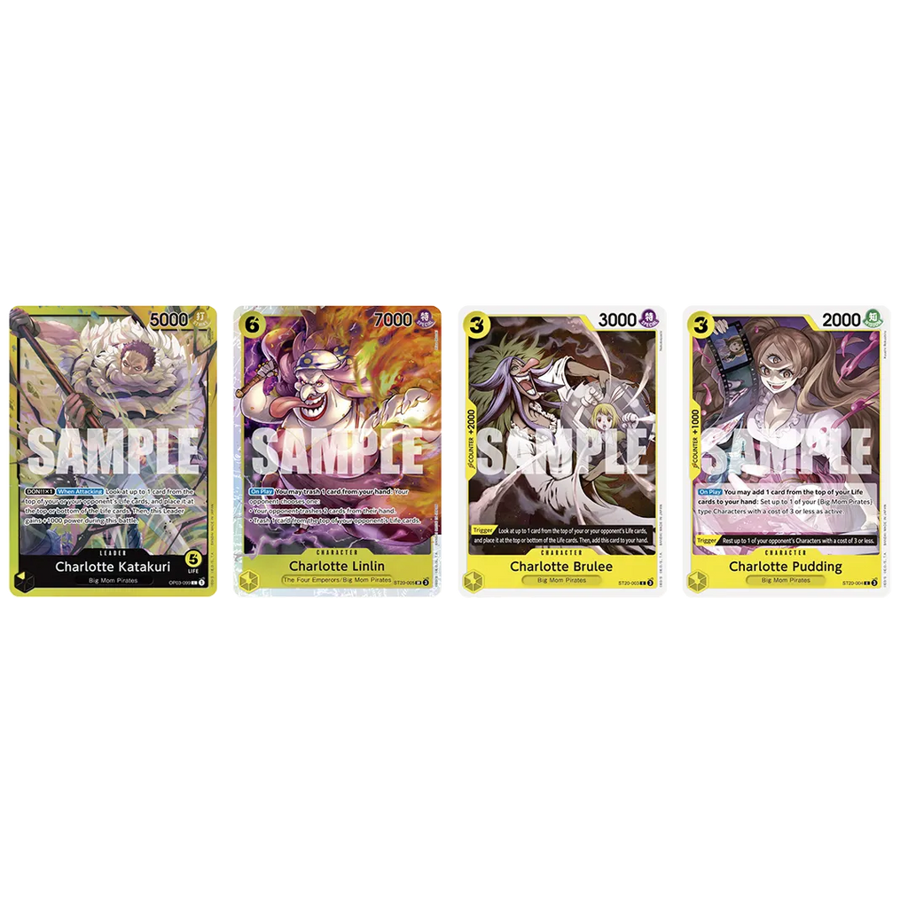 One Piece Starter Deck 20: YELLOW Charlotte Katakuri [ST-20]