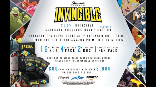 2025 Invincible Season 1 Hobby Box