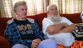 Autographed Maxi Golf flag/Happy Gilmore 2 Dual Auto John Daly & Christopher McDonald with Inscription "Shooter McGavin"
