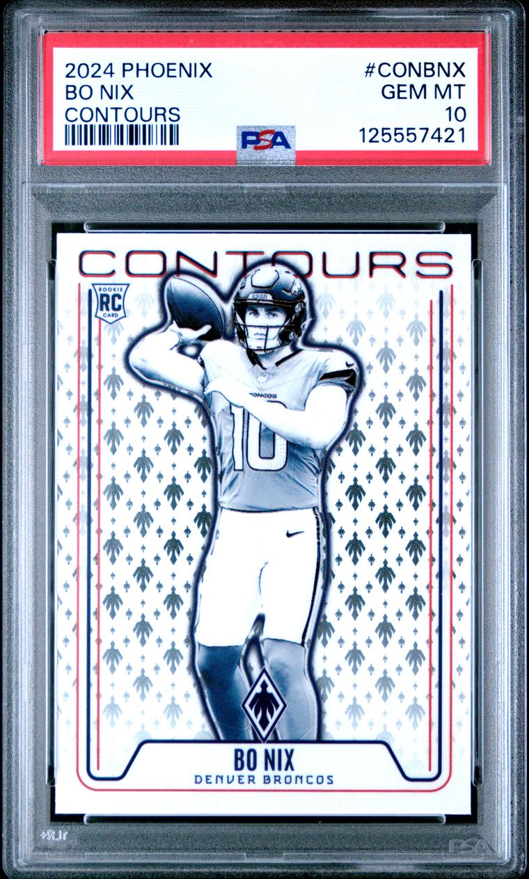 2024 PANINI PHOENIX CONTOURS #CONBNX BO NIX ROOKIE RC PSA 10