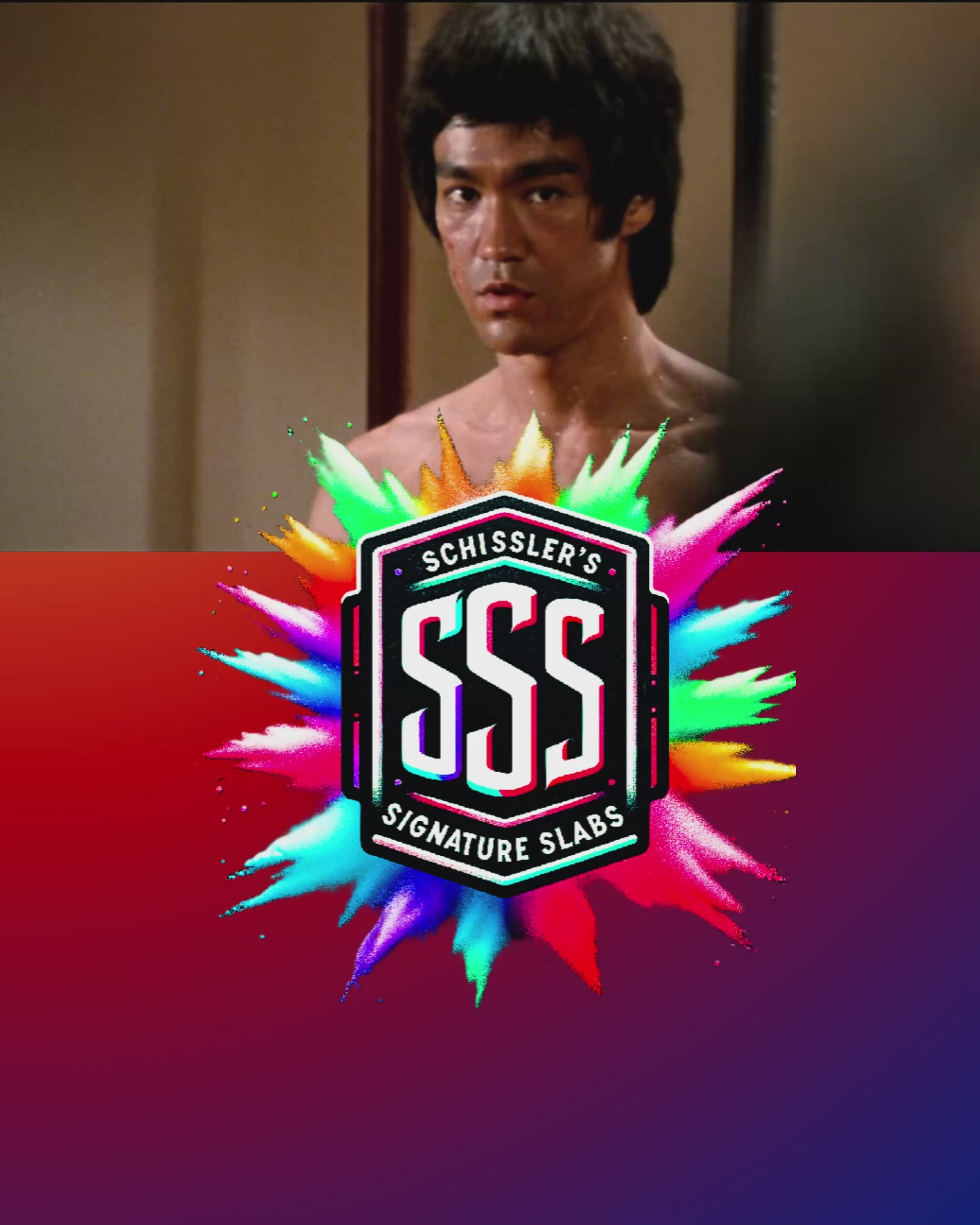 Keepsake BRUCE LEE 50th Anniversary Kaleidoscope Edition Factory Sealed HOBBY Box with (2) RELICS