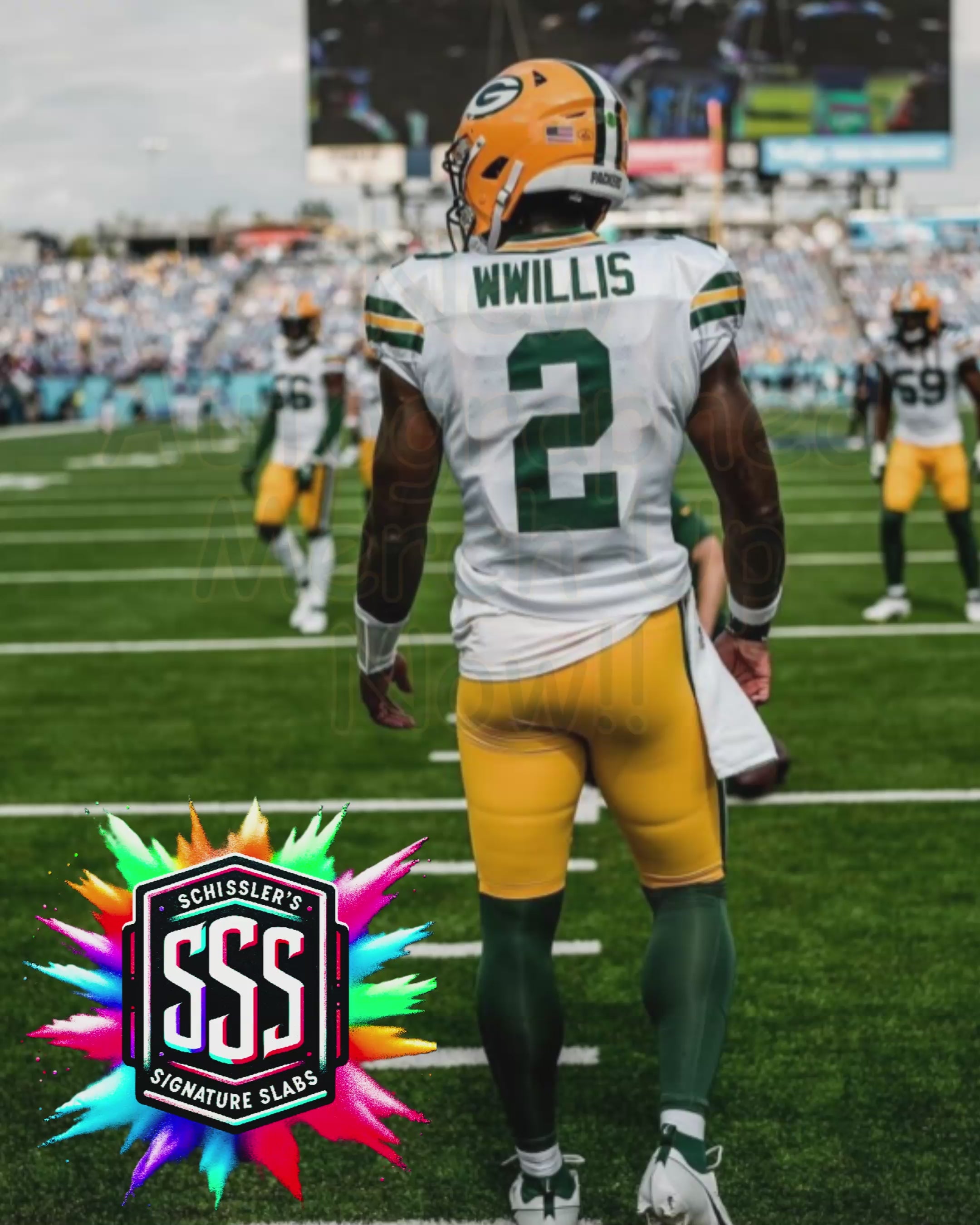 2024 Panini Select - Malik Willis #180 Prizm Premier Level Red and Black Shock On card JSA witnessed Autographed