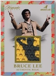 Keepsake BRUCE LEE 50th Anniversary Kaleidoscope Edition Factory Sealed HOBBY Box with (2) RELICS