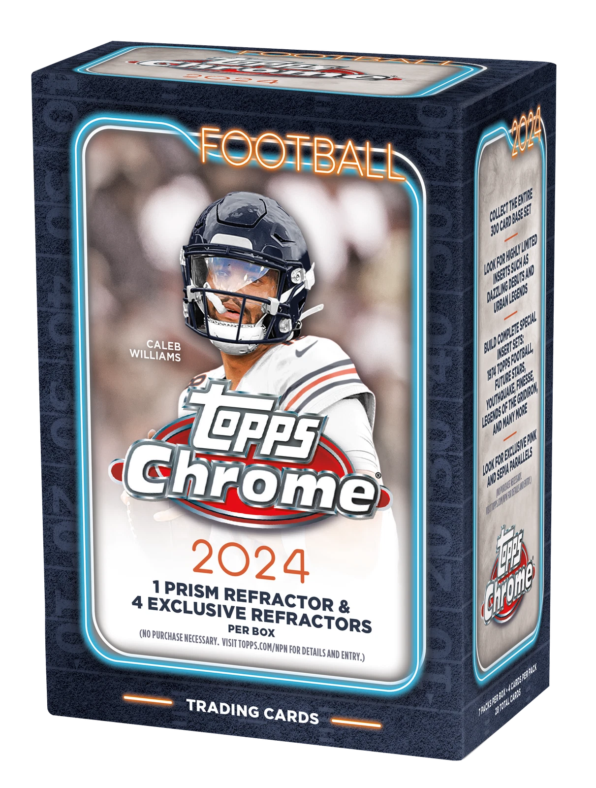 2024 Topps Chrome Football Blaster Box
