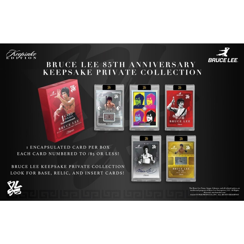 Bruce Lee 85th Anniversary Keepsake Private Collection Nunchucks Edition Box